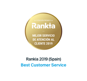 Sunholding Investment voted best customer service 2019 by Rankia